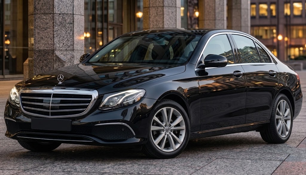 Business class vehicle for Otopeni airport transfer