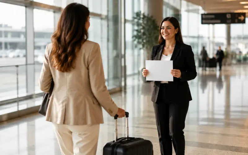 Meet Your Driver at Arrivals